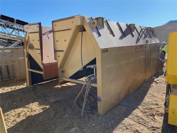 Actech 36" X 21' L Apron Feeder With Primary Jaw Structure)
